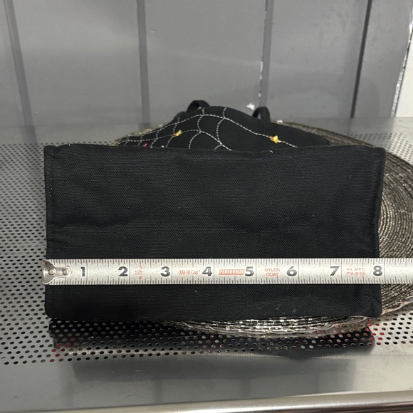 Longaberger Black Halloween Tote - Picture 8 of 10